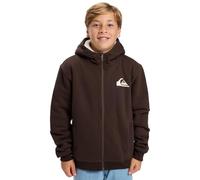 Quiksilver Suéter de Forro Polar Sherpa, para niño, Color marrón, Talla 8