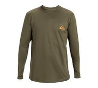 Quiksilver - Surf tee LS Camiseta de Surf, Hombres, Grape Leaf, XXL