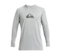 Quiksilver - Surf tee LS Camiseta de Surf, Hombres, Quarry, XS