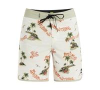 Quiksilver SURFSILK Scallop 18 Pantalones Cortos, Abbey Stone NATURAMA, 34 para Hombre