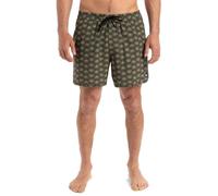 Quiksilver Surfsilk Scallop Volley 16 Pantalones Cortos, Florever-Hoja de UVA-Cre6, L para Hombre
