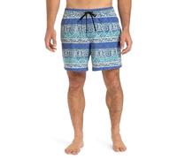 Quiksilver Surfsilk Straight Volley 16 Pantalones Cortos, Global Heat-Pmg6-Pmg6, L para Hombre