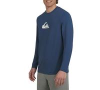 Quiksilver Swimwear Regular Fit UPF 50 Long Sleeve Sun tee Camisa de protección de Sarpullido, Azul (Ensignd Blue), XXL para Hombre