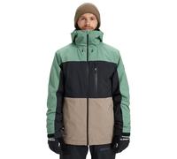 Quiksilver Sycamore Block - Chaqueta de Nieve (20 K, Color Verde L)