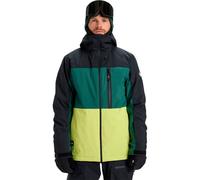 QUIKSILVER Sycamore Block - Hombre - Negro / Verde / Amarillo - talla XS- modelo 2026
