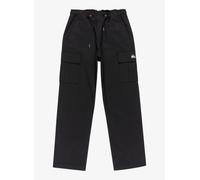 Quiksilver - Pantalón Taxer Cargo Pant (16), Color Negro