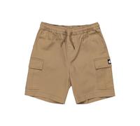 Quiksilver, Taxer Cargo Pantalones Cortos de Cintura elástica, Niño, 8 años, Lead Gray