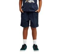 Quiksilver, Taxer Cord Pantalones Cortos de Cintura elástica, Niño, 14 años, Dark Navy