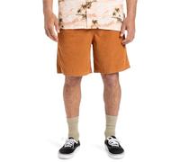 Quiksilver, Taxer Cord WS Pantalones Cortos, Hombres, XL, BRAN