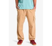 Quiksilver - Pantalón Taxer Regular Cargo Pant para Hombre, Color marrón