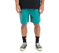 Quiksilver, Taxer WS Pantalones Cortos, Hombres, L, Teal Green