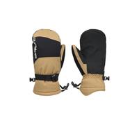 Quiksilver Technical - Manoplas de nieve para niños, color marrón