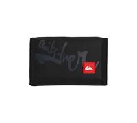 Quiksilver The Everydaily - Tri-Fold Wallet for Men - Cartera Plegable Triple - Hombres - S - Negro