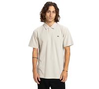 Quiksilver Top de Punto de Manga Corta MW Pique Polo Gris M