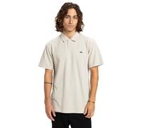 Quiksilver Top de Punto de Manga Corta MW Pique Polo Gris S