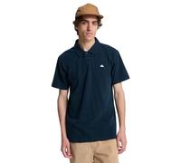 Quiksilver Top de Punto de Manga Corta MW Pique Polo Negro XL