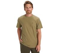 Quiksilver Top de Punto de Manga Corta Slub Roundneck Beige S