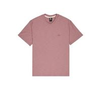 Quiksilver Top de Punto de Manga Corta Slub Roundneck Púrpura XL