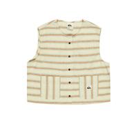 QUIKSILVER Top 'Lomas' beige / beige oscuro / azul claro M beige / beige oscuro / azul claro