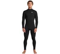 Quiksilver Traje de Neopreno de Manga Larga con Cremallera en el Pecho de 4/3 mm para Hombre, Negro, Large