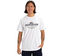 Quiksilver TYPED out SS Camiseta, White, XS Men's