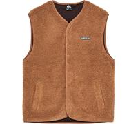 Quiksilver - Urban Storm Sherpa Gilet Rawhide - Talla L - Marrón Marrón L