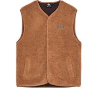 Quiksilver - Urban Storm Sherpa Gilet Rawhide - Talla S - Marrón Marrón S