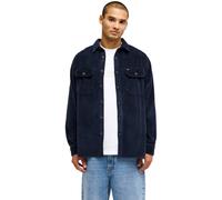 Quiksilver - Camisas - Venture Cord Shirt Dark Navy de Algodón - Talla L - Azul marino Azul marino L