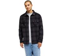 Quiksilver - Camisas - Venture Fleece Shirt Venture Polar Black - Talla L - Negro Negro L