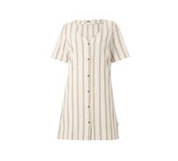 QUIKSILVER Vestido camisero 'GARRISON' beige / crema / blanco 34 beige / crema / blanco