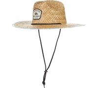 Quiksilver Waterman Men's Sun Protection Straw Lifeguard Hat, Dusk Blue Outsider Waterman, L/XL