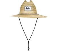 Quiksilver Waterman Men's Sun Protection Straw Lifeguard Hat, Natural The Tier, L/XL