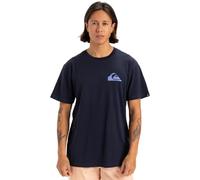 Quiksilver, Window Pane Camiseta de Manga Corta, Hombres, M, Dark Navy