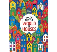QUIKY HOUSE A COLOURING BOOK: 50 Beautiful House and Interior Designs to Color - Perfect for Ages 8-18