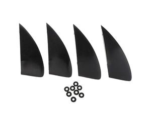 Quilla De Surf - 4 Piezas Splitter Paddleboard Repuesto | Quillas de Entrenamiento para Surf | para Natación Snorkel Kayak Lago Buceo Viaje Piscina Vacaciones
