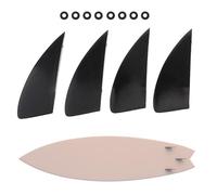 Quillas de Repuesto para Tablas de Surfboard 4 Piezas Repuesto Separador | Aletas De Tabla De Surf Para Piscina Para Natación, Snorkel, Buceo, Kayak, Viajes, Piscina, Vacaciones,