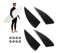 Quillas de Repuesto para Tablas de Surfboard 4 Piezas Separadoras De | Aletas de Kiteboarding Apto para la Natación, Kayak, Buceo, Viajes, Piscina, Vacaciones, Snorkeling, Playas y La