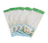 Quilling Paper Strips DIY Origami Paper 3mm Width 600 Strips Pure Color Hand Craft Decoration for Kids Adults Art Projects (Blanca)