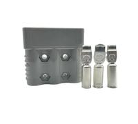 QUILSTM Conector de cable de tierra de 175 A | Conexión y,Gris | Construcción resistente ABS con accesorio para enchufe Para Anderson