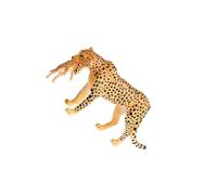 QUILSTM Figuras Modelo de Leopardo, Regalos Decorativos de Juguete, enriquecen la educación de los niños, estructuras Animales realistas para el Aprendizaje