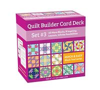 Quilt Builder Card Deck Set #3: 40 More Blocks, 8 Inspiring Layouts, Infinite Possibilities (Quick & Easy Block Tool, 3)