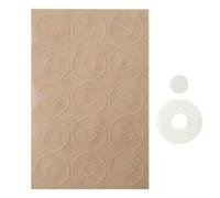 Quilt Ruler Grips - 30 Pack, Silicone | Non-Slip, Adhesive, Transparent