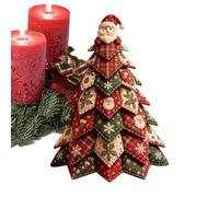 Quilted Christmas Tree Kit - 3D Layered Handmade Art Craft Set