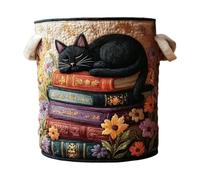 Quilted Storage Basket - Quilted Laundry Baskets With Handles, 3D Animal Pattern Organizer For Toys Dolls Books Clothes Snacks Living Room Bedroom Shower Room Dorm