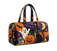 Quilted Weekender Bag, Carry On Tote with Large Capacity Design, Travel Use