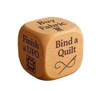 Quilting Decision Dice - Wooden Engraved Interactive