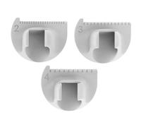 Quilting Edge Lock Ruler, 2/3/4mm 3D Printed Edge Lock and Sewing Gauge, Multifunction Measuring Tool, Thumb Guide for Precision Stitching, Seam Allowance