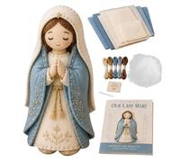 Quilting Kits - Christian Hand Art Craft Set, DIY Fabric Craft Kits, Inspirational Religious Quilting Project Set, Creative Handmade Sewing Activity Kit, Decorative Crafting Supply Bundle, Engaging