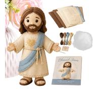 Quilting Kits - Christian Hand Art Craft Set, DIY Fabric Craft Kits, Inspirational Religious Quilting Project Set, Creative Handmade Sewing Activity Kit, Decorative Crafting Supply Bundle, Engaging
