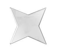 quilting - Plantilla de estrella transparente, guía de costura, artesanía reutilizable | de tela navideña para decoración DIY proyectos de artesanía